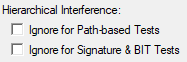 2. Hierarchical Interference Options
