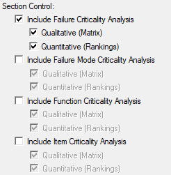 1. Selections Control