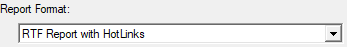 2. Format Control pulldown window
