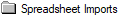 3. Existing 
Spreadsheet 
imported