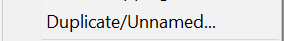 6. Duplicate/Unnamed...