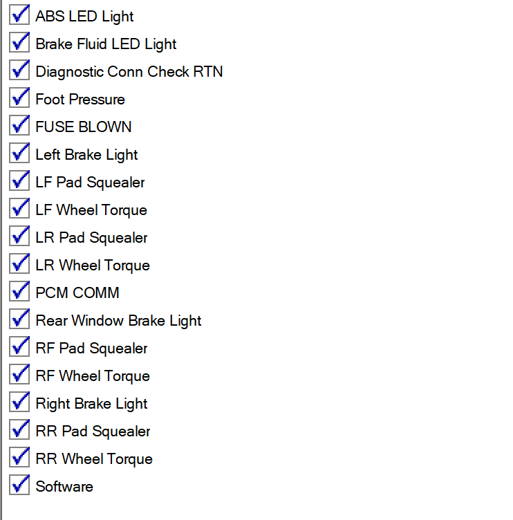 3. Output Flag Selection Window