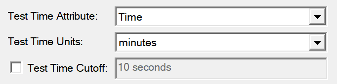 3. Graph Time Options
