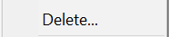 4. Delete...