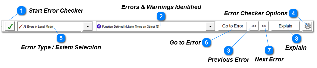 Error Checker Toolbar