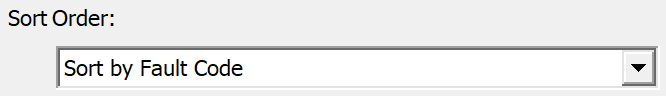 3. Report Sorting Order
