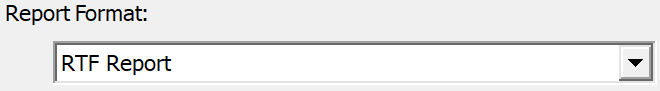 4. Report Format