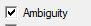 2. Ambiguity check