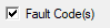 12. Fault Code(s) check