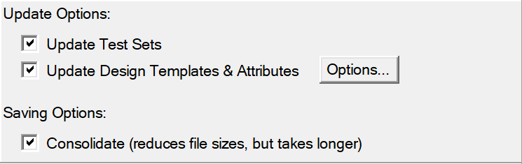 1. Update Options