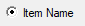 3. Item Name option