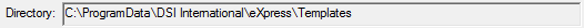 1. Template Directory