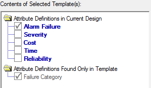 4. Attribute Definitions List