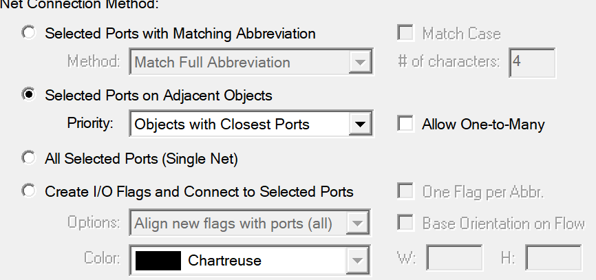 1. Net Connection Method