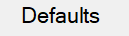 6. Return Additional Options to Default values