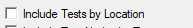 4. Include Tests by Location check