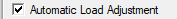 1. Automatic Load
Adjustment check